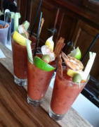 Big Daddy James Bloody Mary infused with T@TGS Tea Vodka and more!!